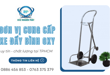 Đơn vị cung cấp xe đẩy bình oxy uy tín, chất lượng tại TPHCM