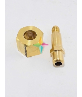 Đầu chuyển đổi bình khí oxy, nito  sang đồng hồ ( đầu ra bình oxy)