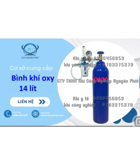 Bình oxy 14 lít 